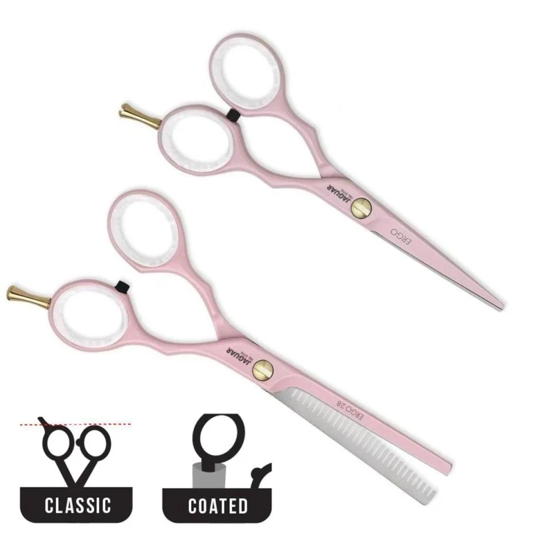 Jaguar Pre Style Ergo Pink Frisör Sax Set