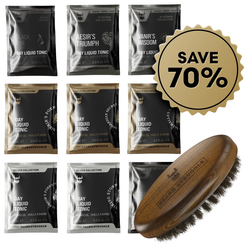 9 Beard Oil Sample Pack