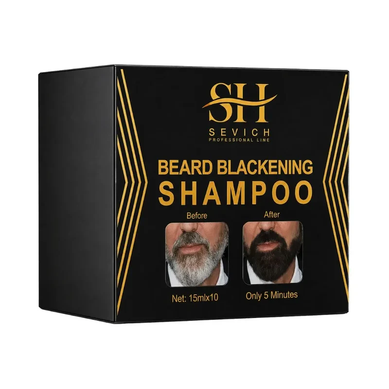 Beard Blackening Shampoo for Men