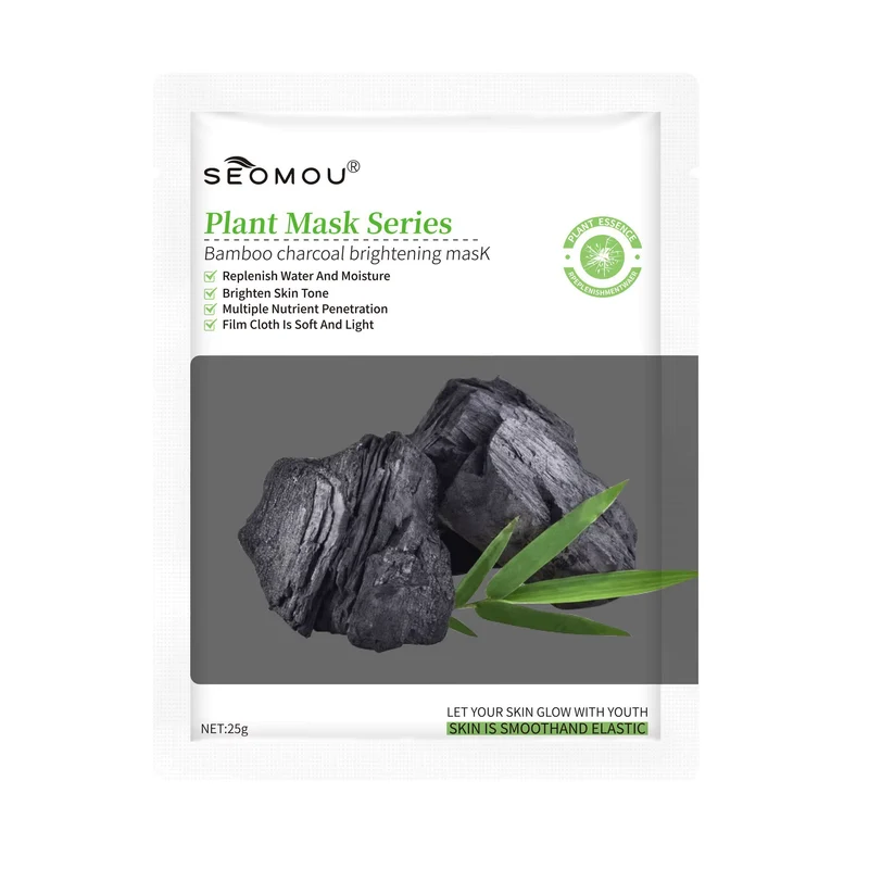 Bamboo Charcoal Sheet Mask 10 st