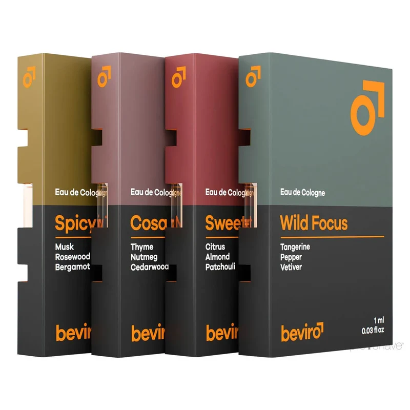Köln Prover Förpackning, 4 x 1 ml.