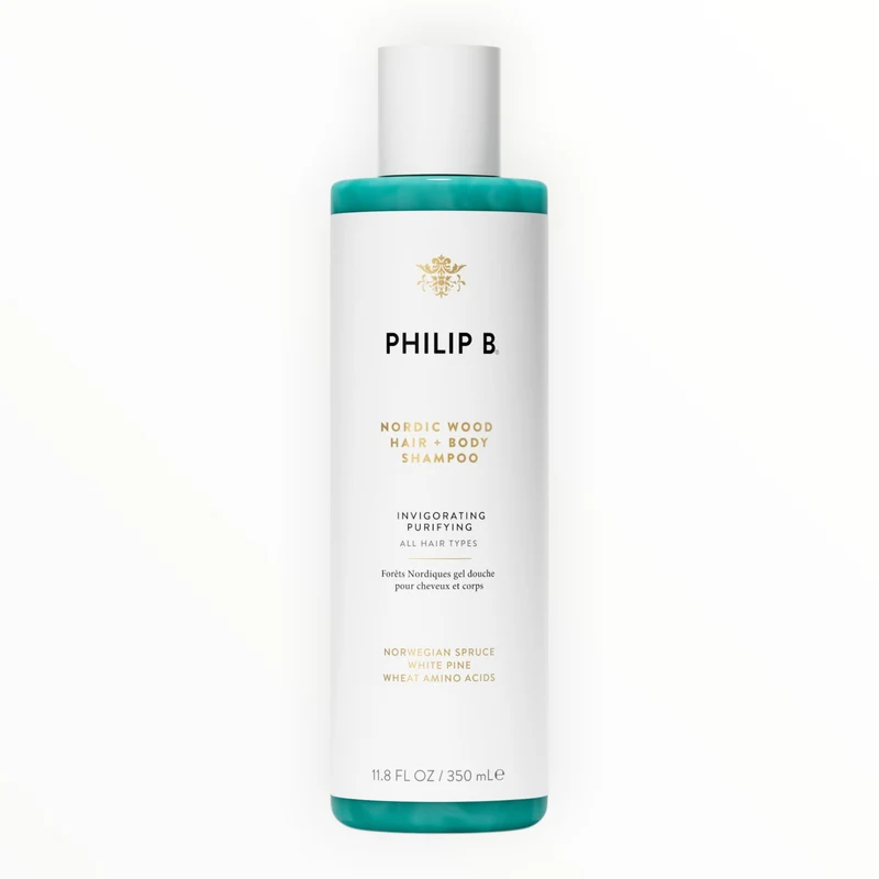 Nordic Wood Hair & Body Shampoo, 350 ml.