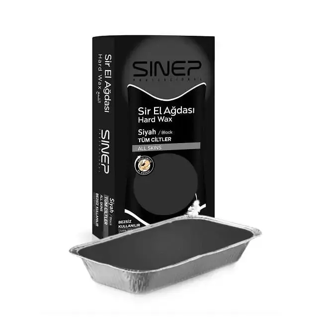 Sinep Professionell Hårdvax – Svart 400 g