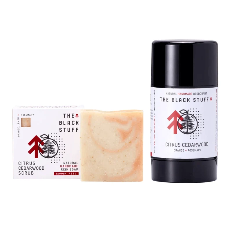Set, Tvål & Deodorant, Citrus Cedarwood Blast