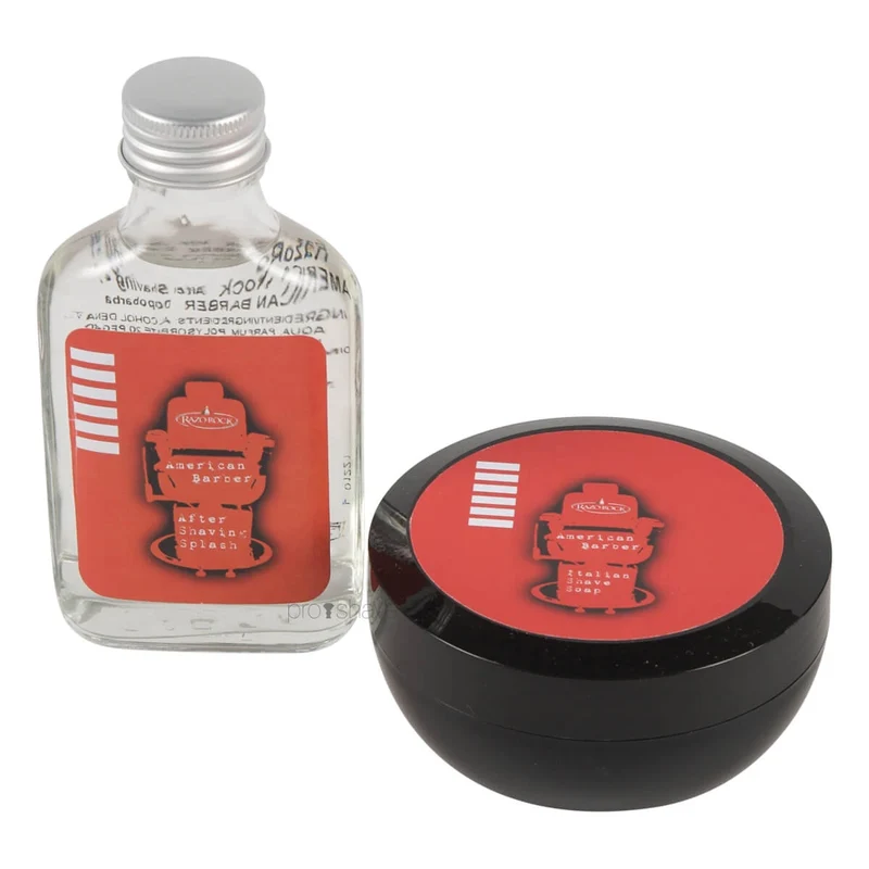 American Barber Set, Raktvål och Aftershave