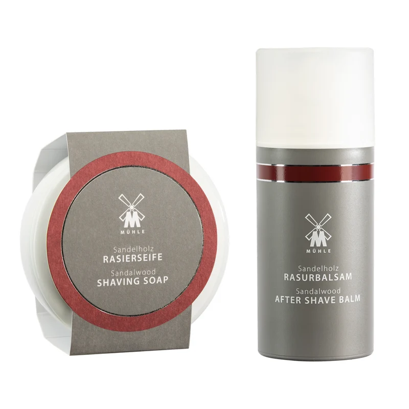Sandalwood Set, Raktvål och Aftershave Balm
