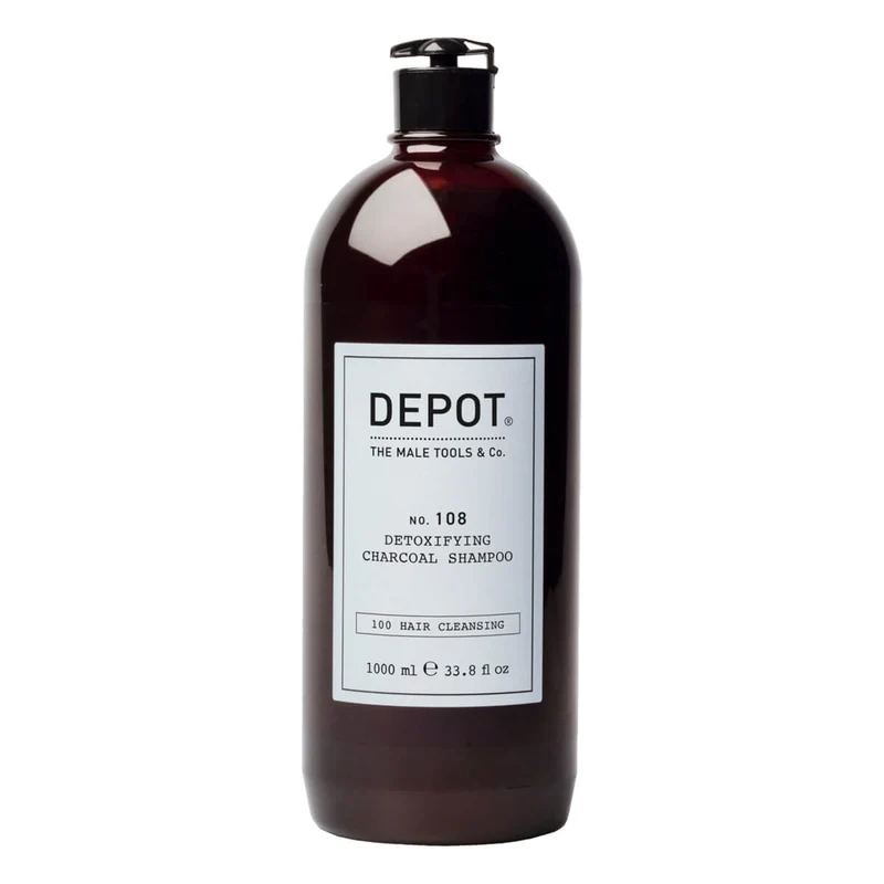 Detoxifying Charcoal Schampo, nr 108, 1000 ml.