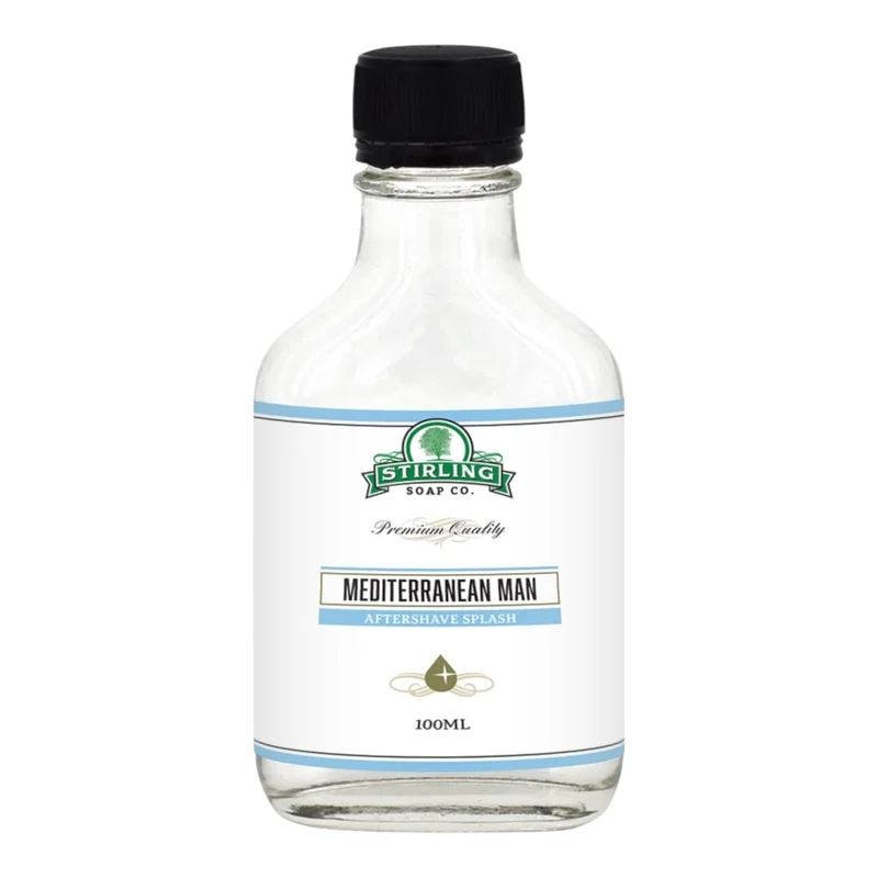 Aftershave Splash, Mediterranean Man, 100 ml.