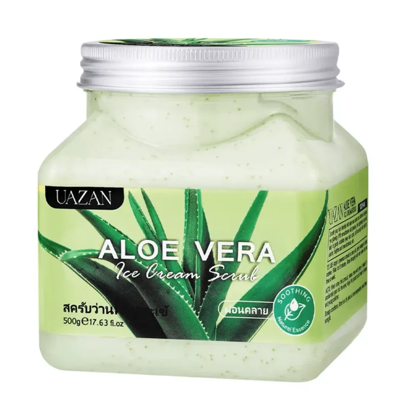Organic Aloe Vera Face & Body Scrub