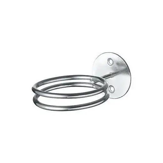 Dubbel Hårfönhållare med Ringdesign