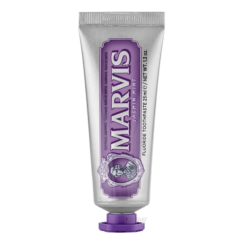 Jasmin Mint Tandkräm, Resestorlekar, 25 ml.