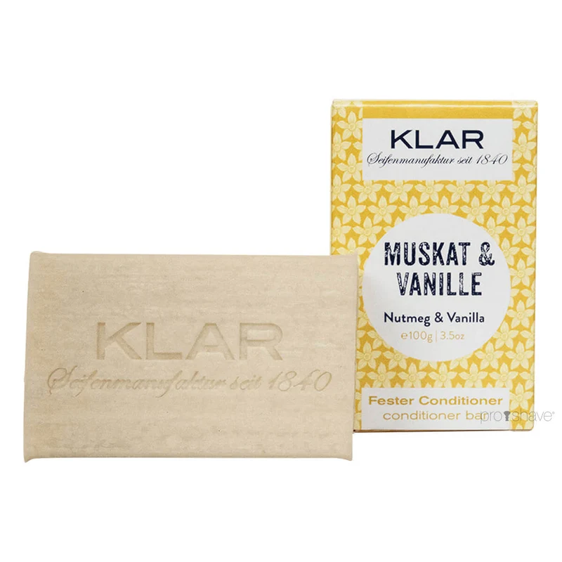 Conditioner Bar, Muskotnöt & Vanilj, 100 gr.