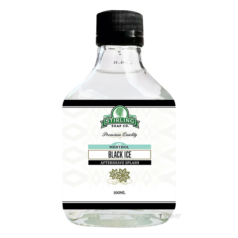 Aftershave Splash, Black Ice, 100 ml.