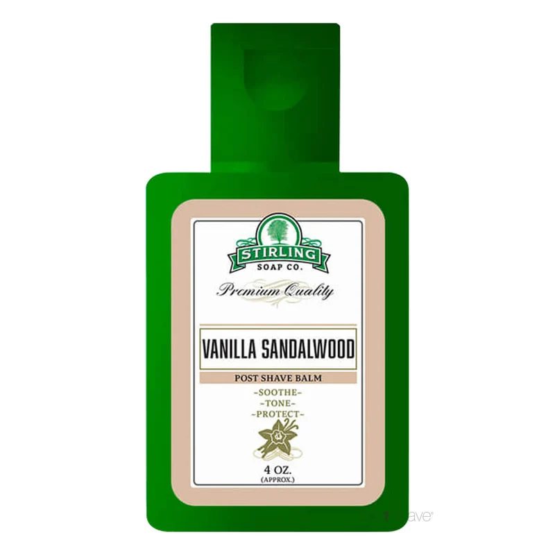 Aftershave Balm, Vanilla Sandalwood, 118 ml.