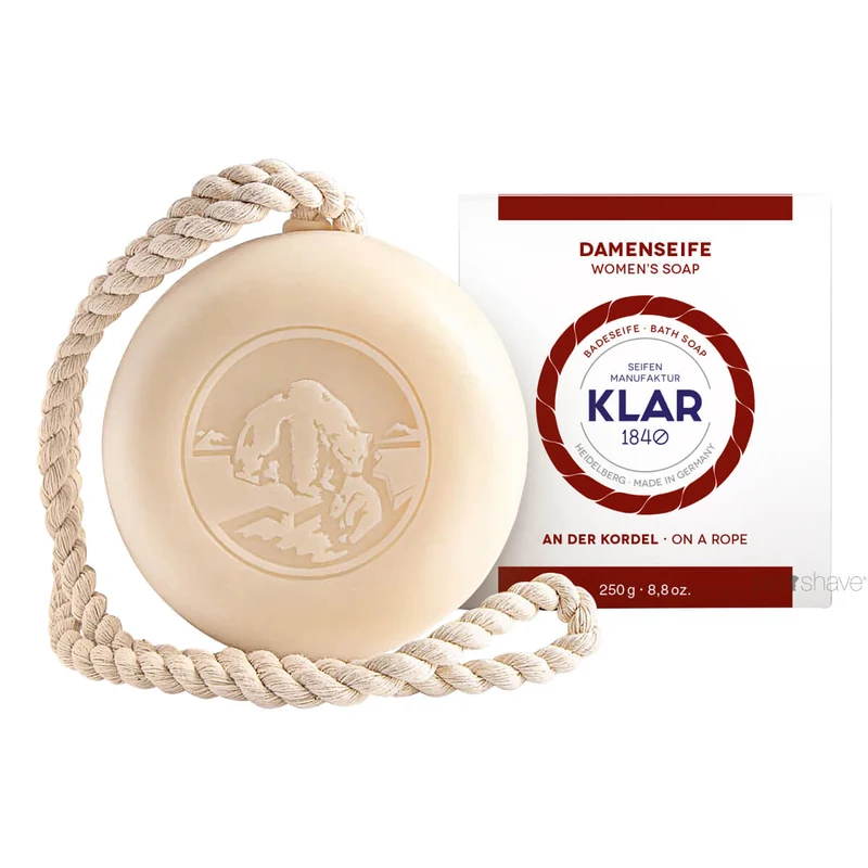 Badtvål för kvinnor, På snöre, 250 gr.