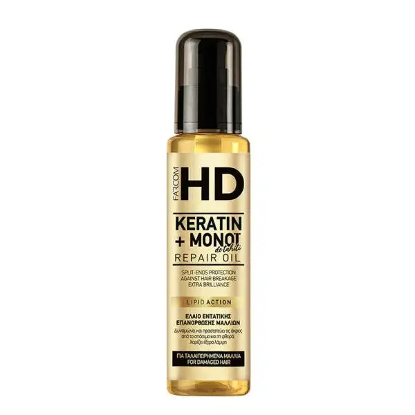 Hd Repair Oil Keratin & Monoi De Tahiti 100ml