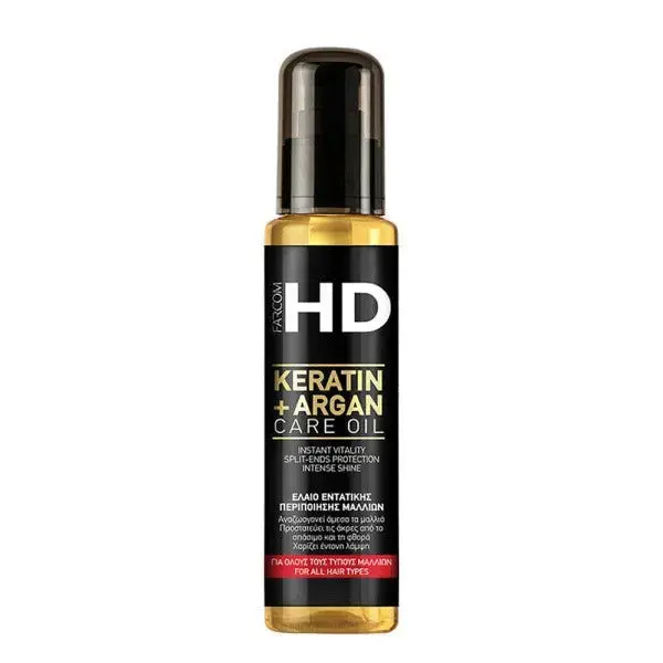Hd Keratin & Argan Oil 100ml