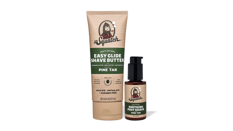 Pine Tar Smooth Shave Bundle