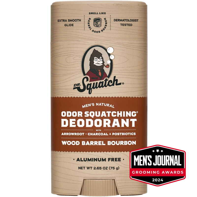 Essentials: Wood Barrel Bourbon Deodorant