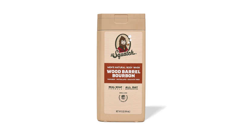 14 oz Wood Barrel Bourbon Body Wash