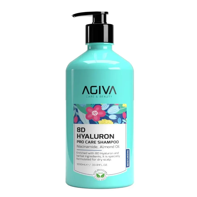 Agiva 8D Hyaluron Pro Care Shampoo 1000 ml