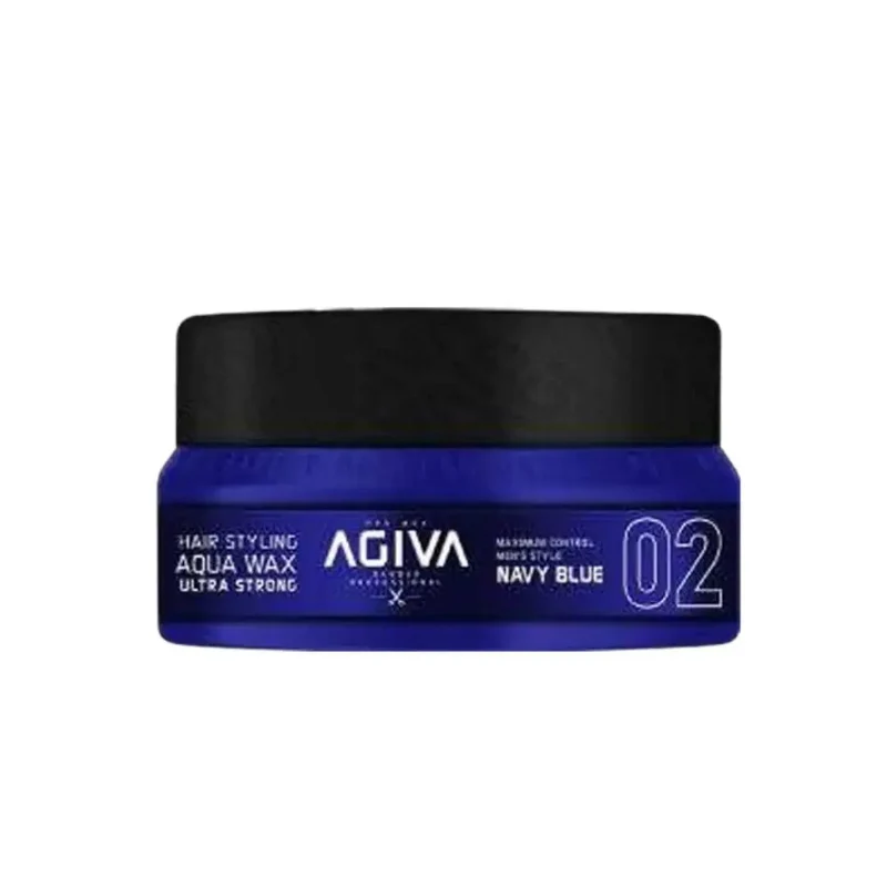 Agiva 02 aqua ultra strong blue – hårvax 90 ml