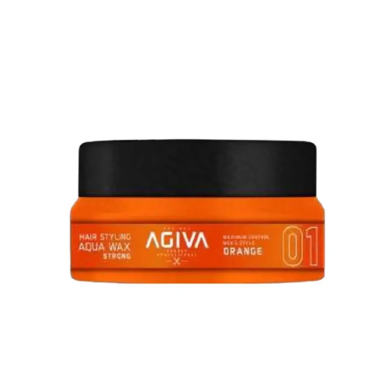 Agiva 01 aqua strong orange – hårvax 90 ml