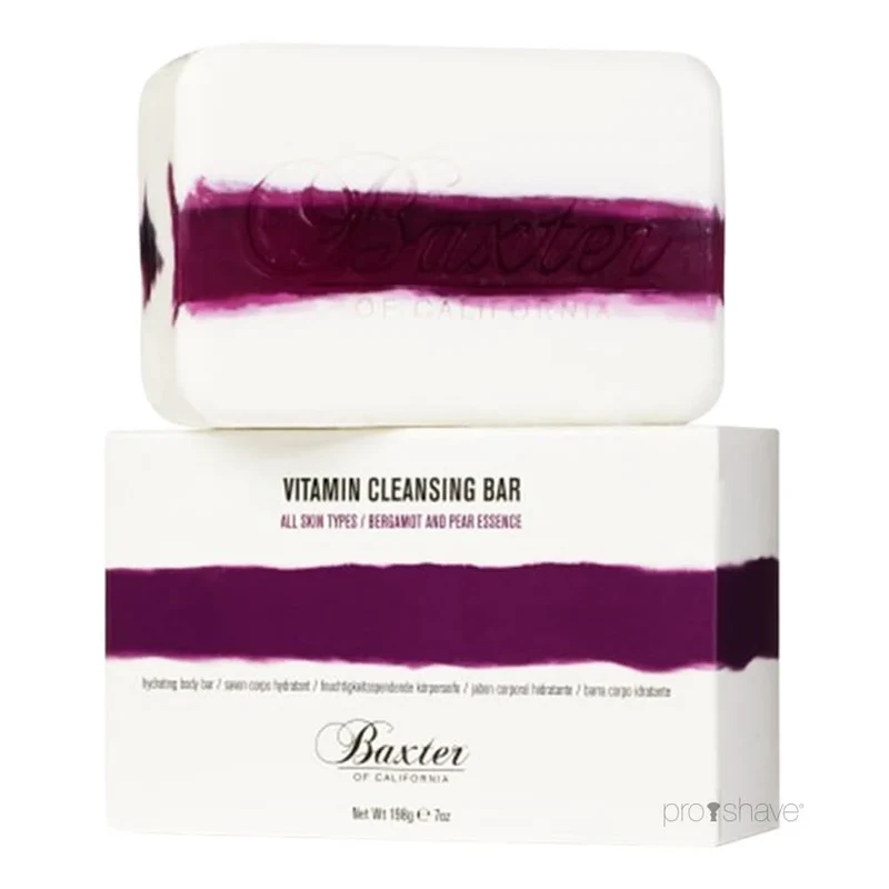 Vitamin Cleansing Body Bar, Bergamott & Päron