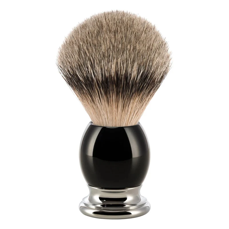 Silvertip Rakborste, 23 mm, Sophist, svart harts