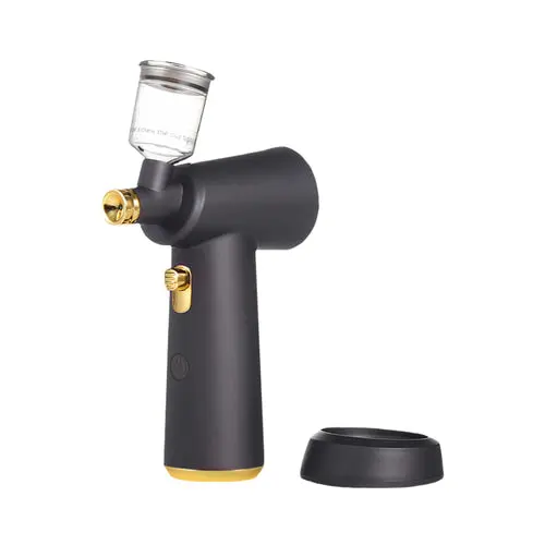 Black Airbrush Wireless Charging
