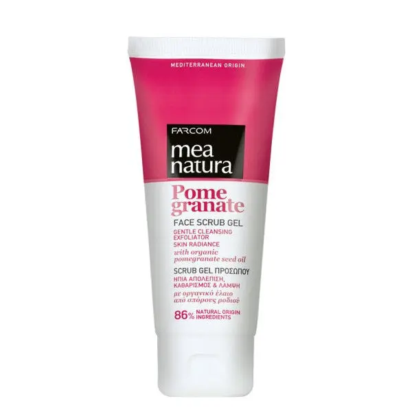 Mea Natura Pomegranate Face Scrub Gel 100ml