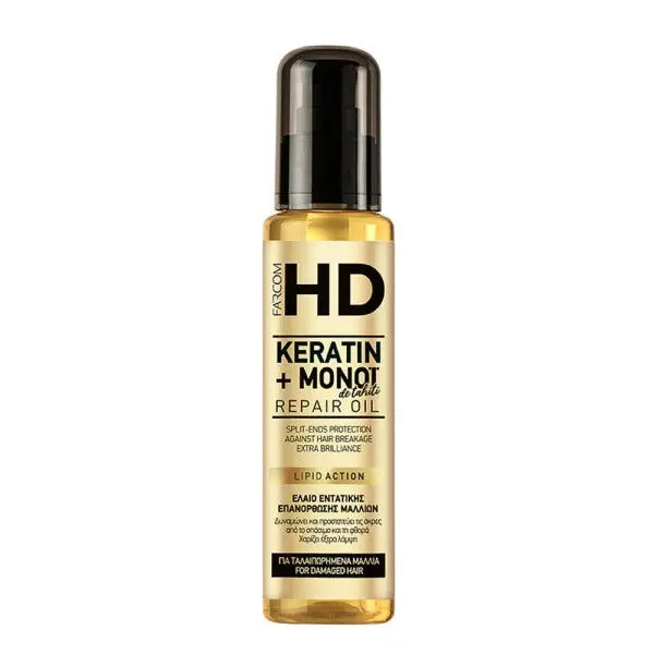 Hd Repair Oil Keratin & Monoi De Tahiti 100ml