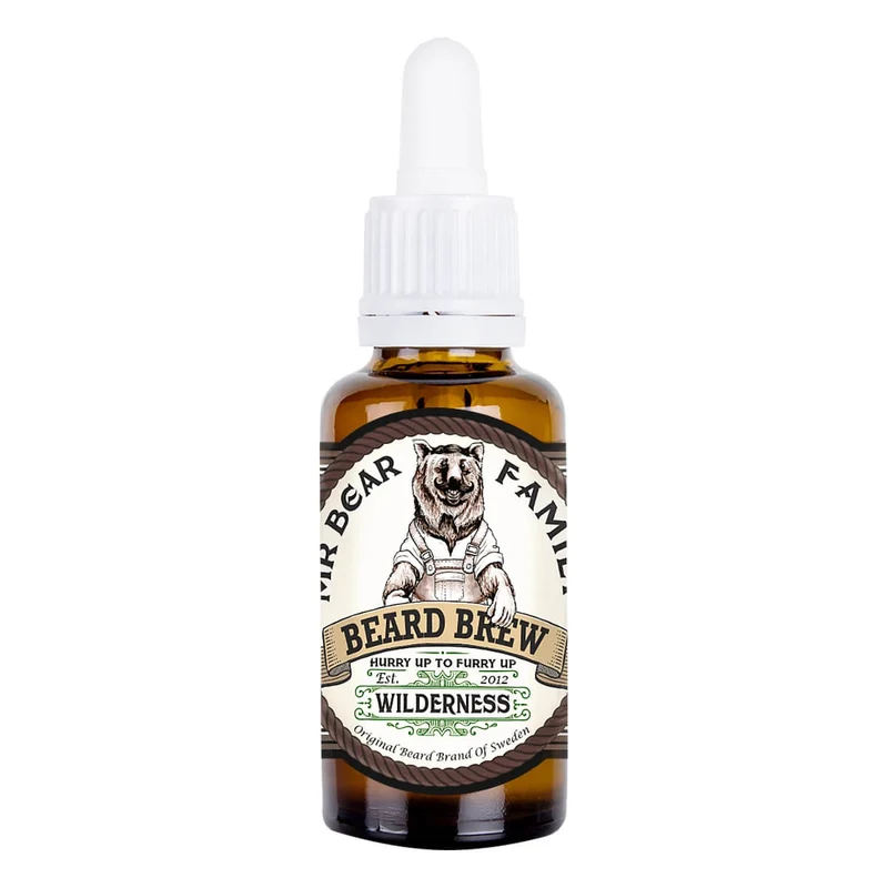 Skäggolja, Beard Brew Oil, Wilderness, 30 ml.
