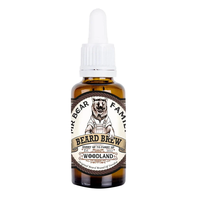 Skäggolja, Beard Brew Oil, Woodland, 30 ml.