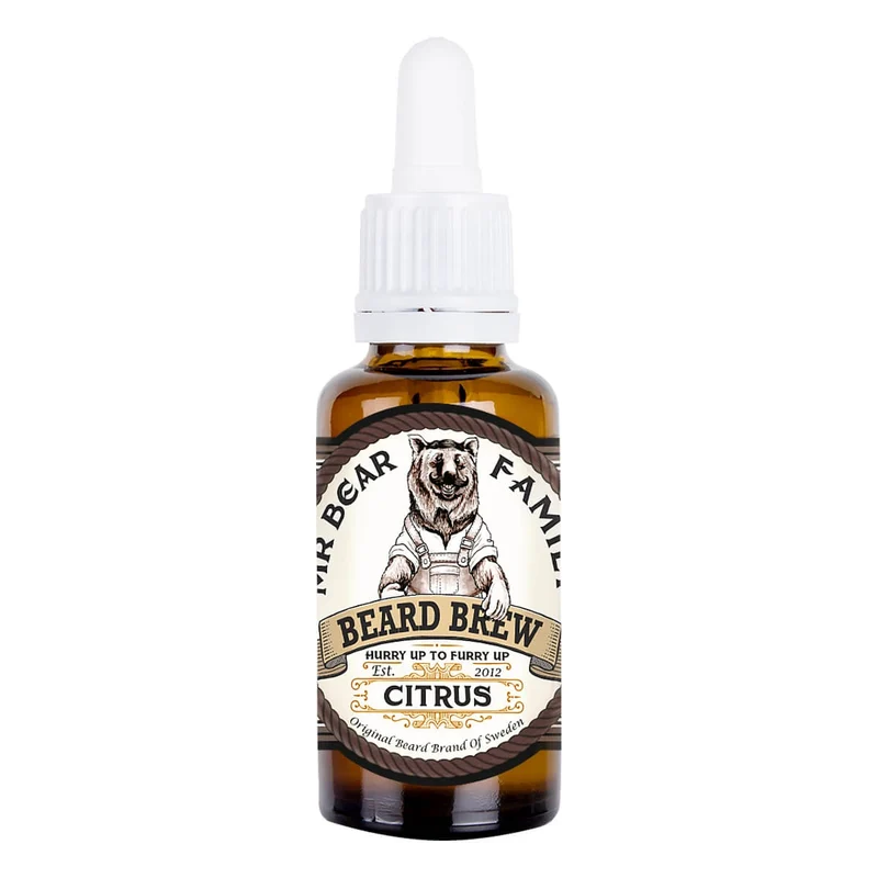 Skäggolja, Skäggolja, Citrus, 30 ml.