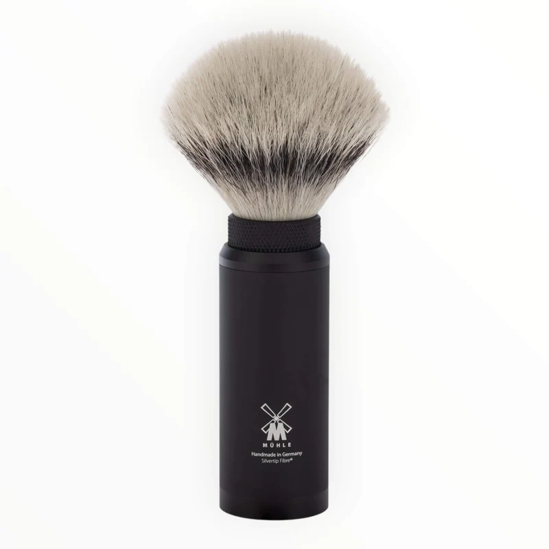 Reseborste Silvertip Fibre®, 21 mm, Matt svart