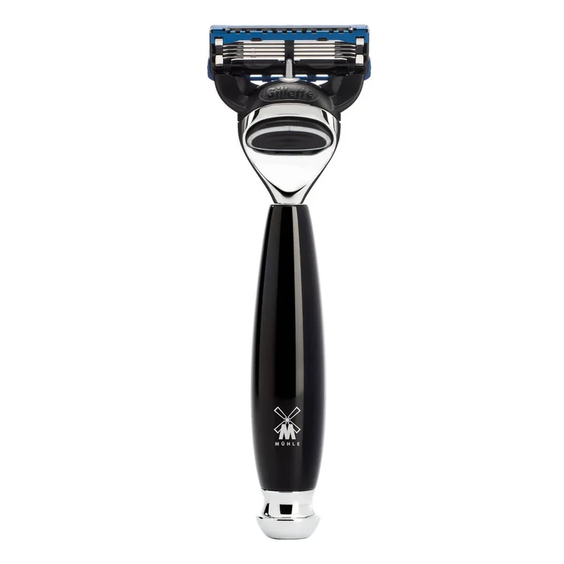 Säkerhetshyvel Gillette Fusion, Vivo, Svart Resin