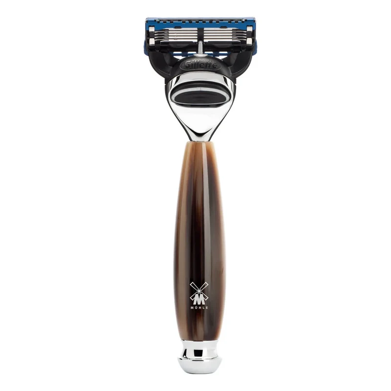 Säkerhetshyvel Gillette Fusion, Vivo, Brown Horn
