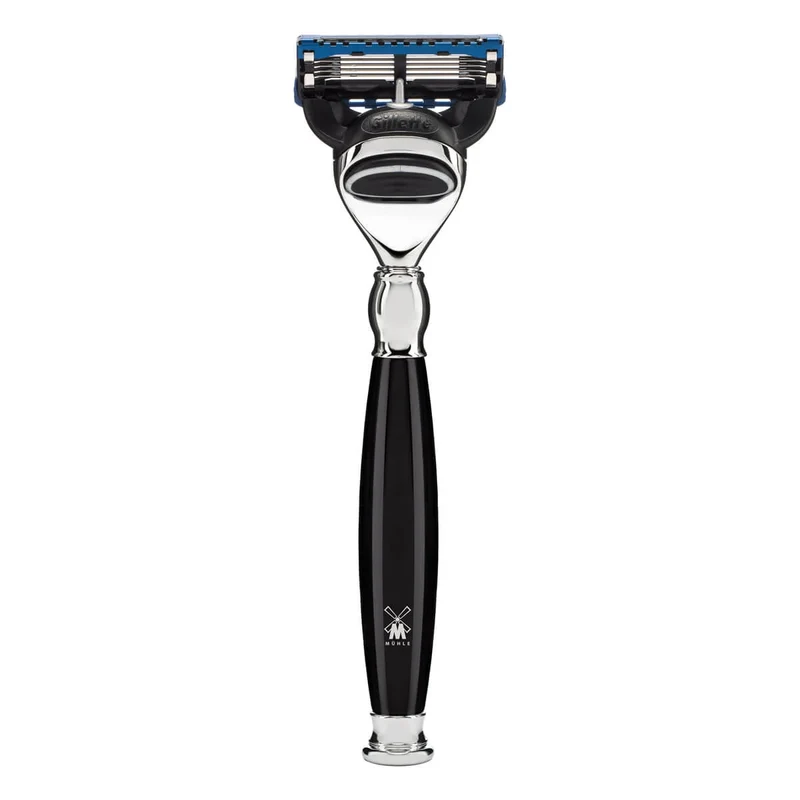Gillette Fusion Säkerhetshyvel, Sophist, Svart Resin