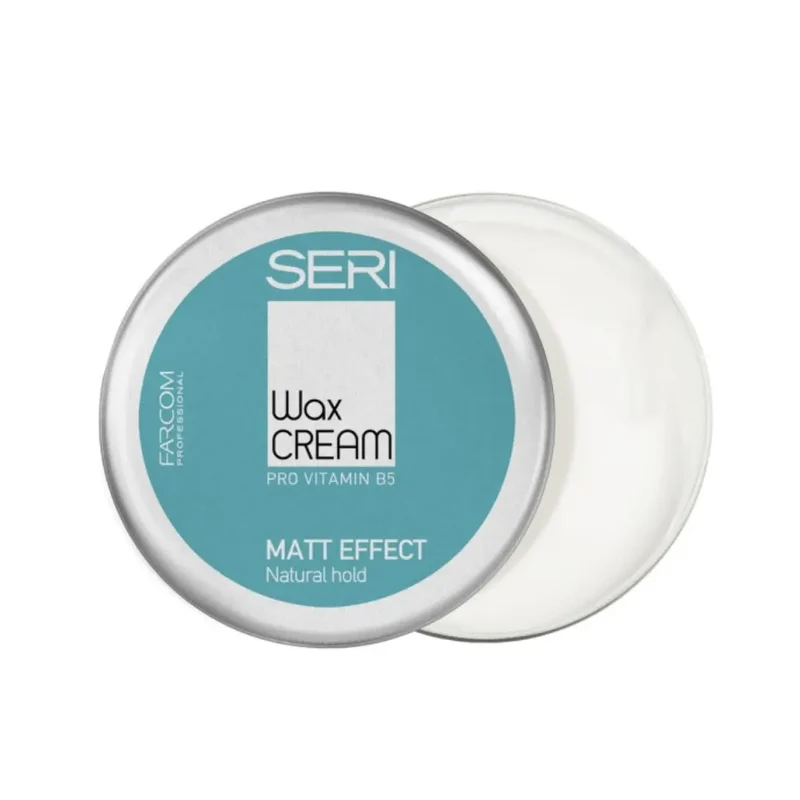 SERI Wax Cream Matt Effect – Hårvaxkräm med Vitamin B5 Natural Hold