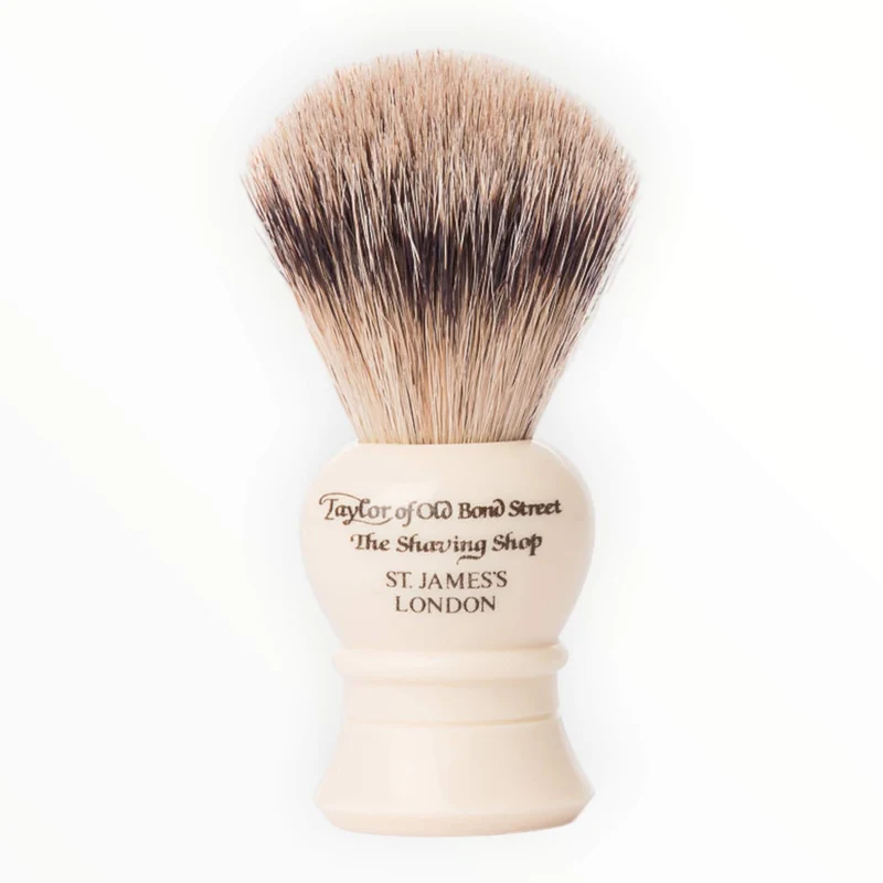 Rakborste, Super Badger, Traditionell, S, Ivory