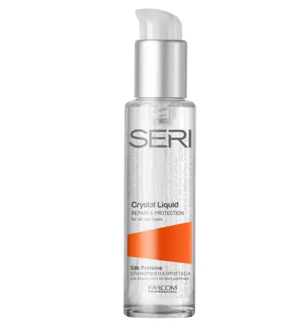 SERI Crystal Liquid 100 ml – för Reparation, Glans & Anti-Frizz