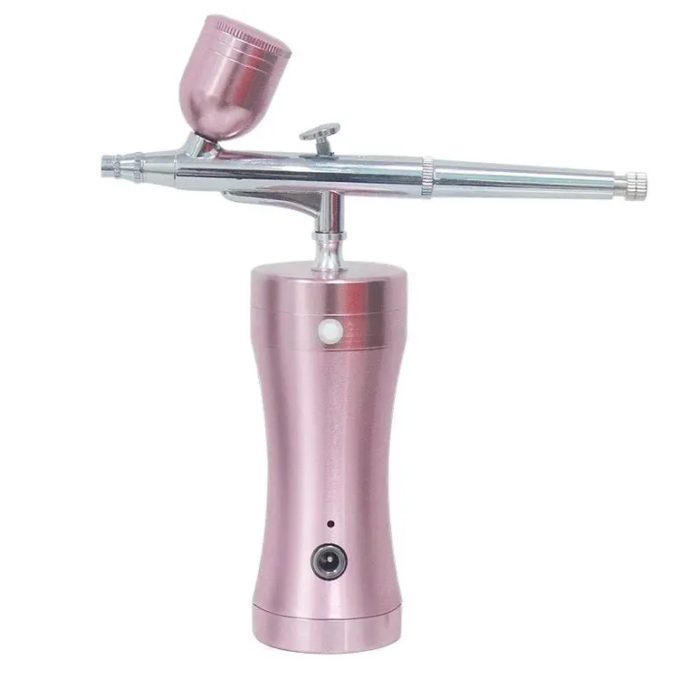 0.3 mm Airbrush med Mini-Kompressor