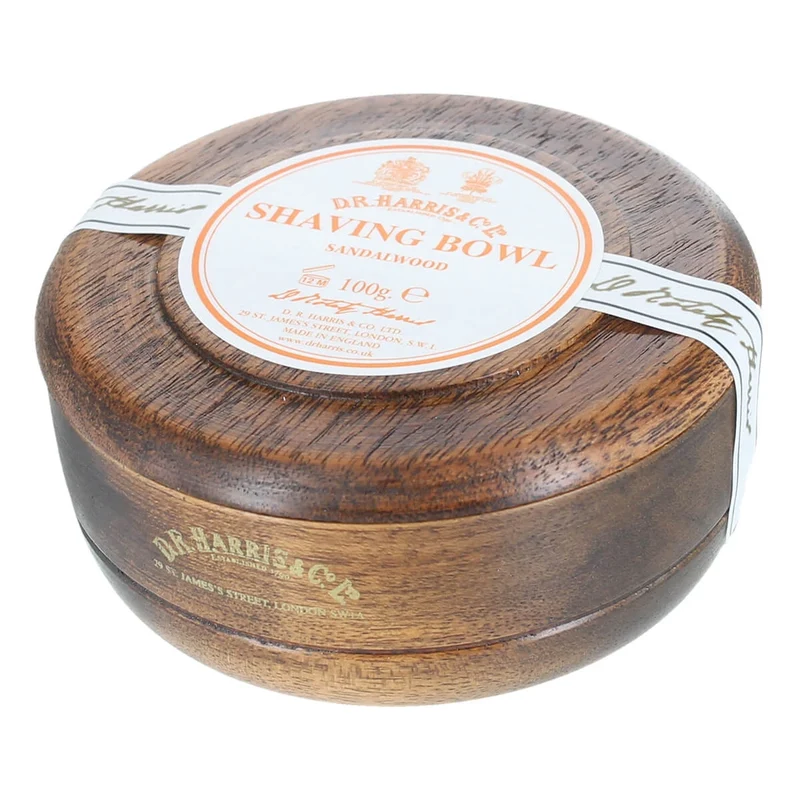Raktvål av sandelträ i träskål av mahogny, 100 gr.