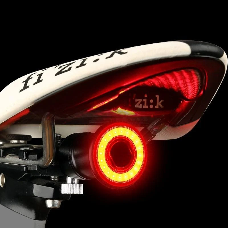 Genopladeligt LED Baglygtesystem til Cykler
