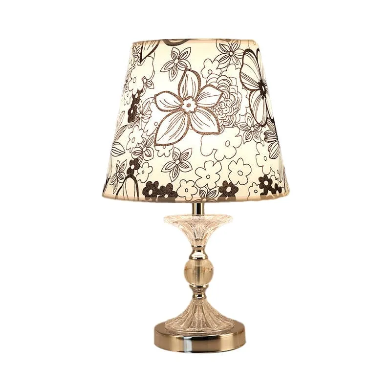Elegant Blomsterlampe til Dit Skrivebord