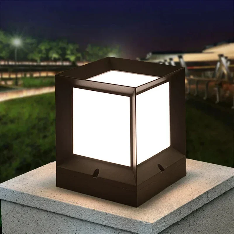 Elegant Udendørs Lampe til Port og Indkørsel