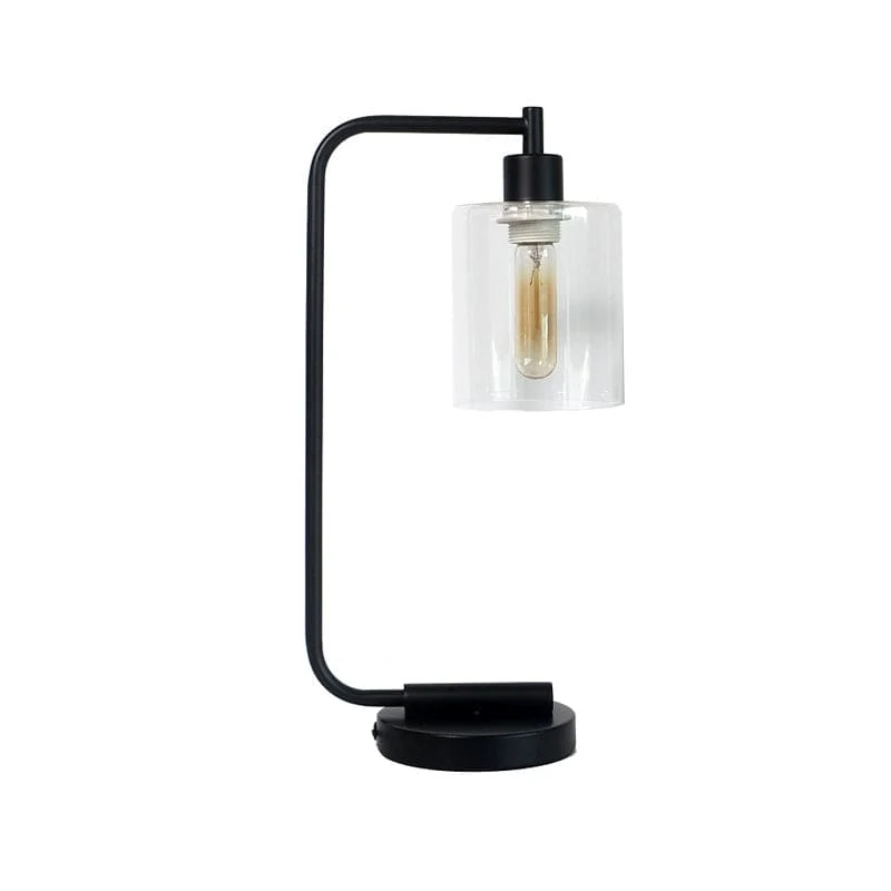 Stilfuld Cylinderbordlampe - Perfekt til Moderne Indretning