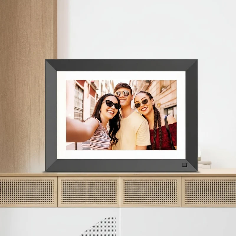 Smart Digital Fotoramme med WiFi og HD Touch Skærm