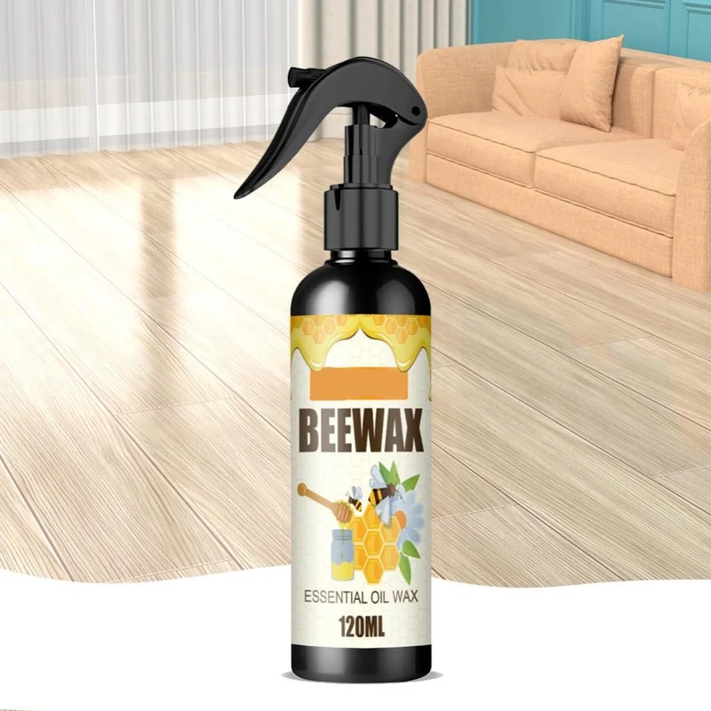 Naturlig Bivoks Møbelpolish Spray - Glans og Beskyttelse